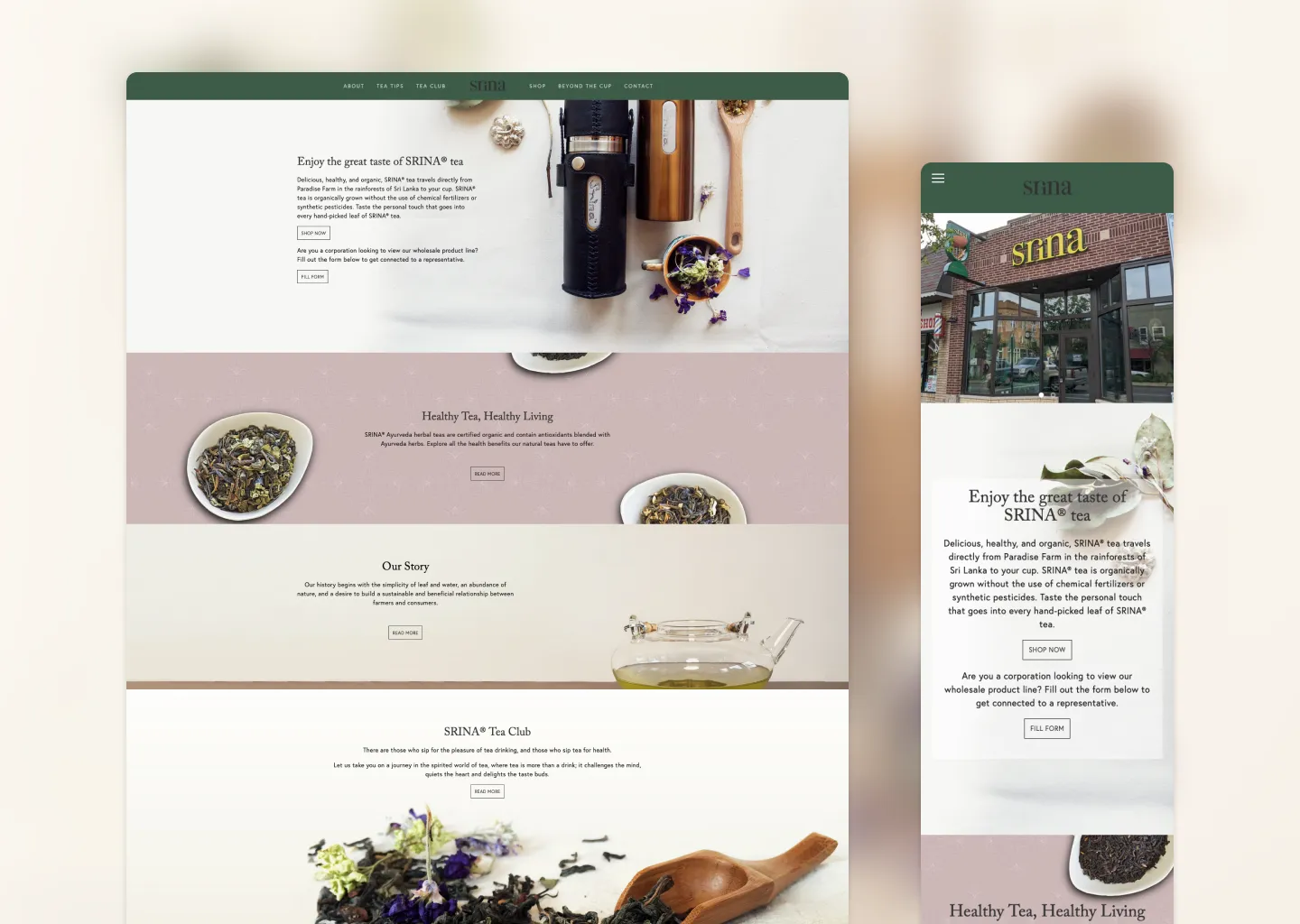 Website for Srina